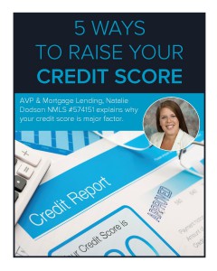5 ways to raise your credit score - blog