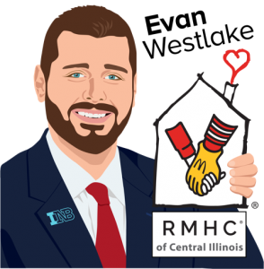 Evan Westlake supports RMHC